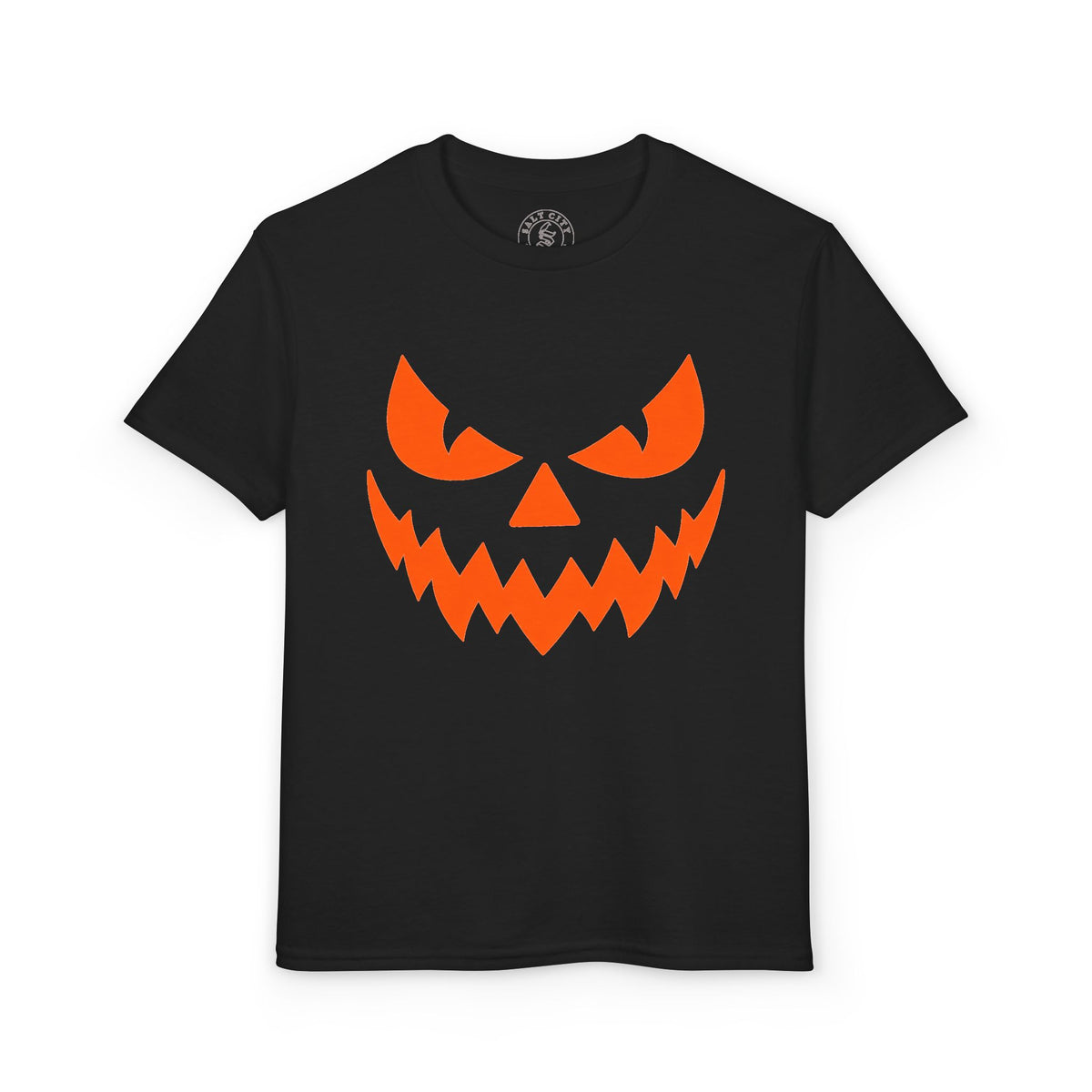 Kids Halloween Pumpkin Face T-Shirt