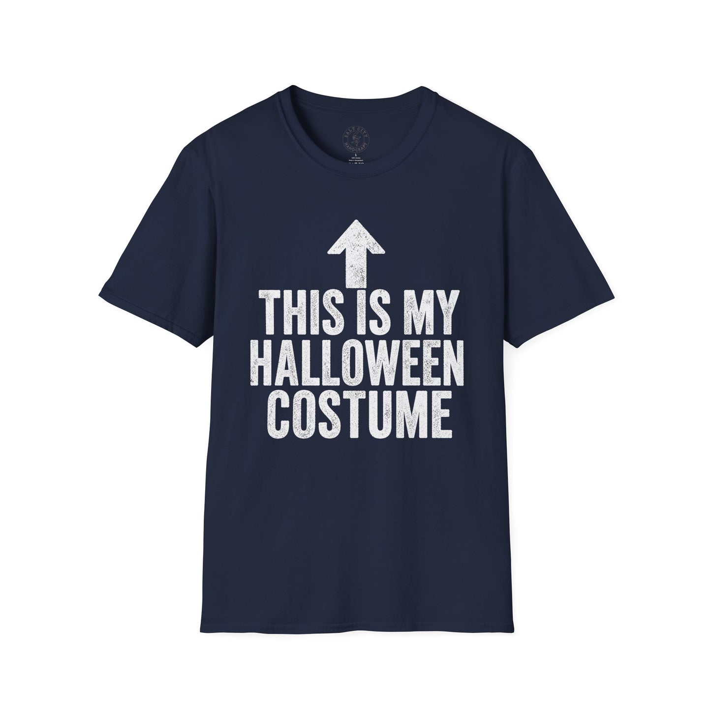 This Is My Halloween Costume T-Shirt — Funny Arrow Graphic Tee for Halloween