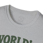 T-Shirt | "World's Okayest Golfer" Retro Golf Humor Tee | Golf Tee