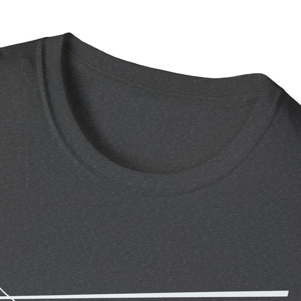 Ski Lift Chairs T-Shirt | Cable Car Line Sketch, Mountain Resort Apparel
