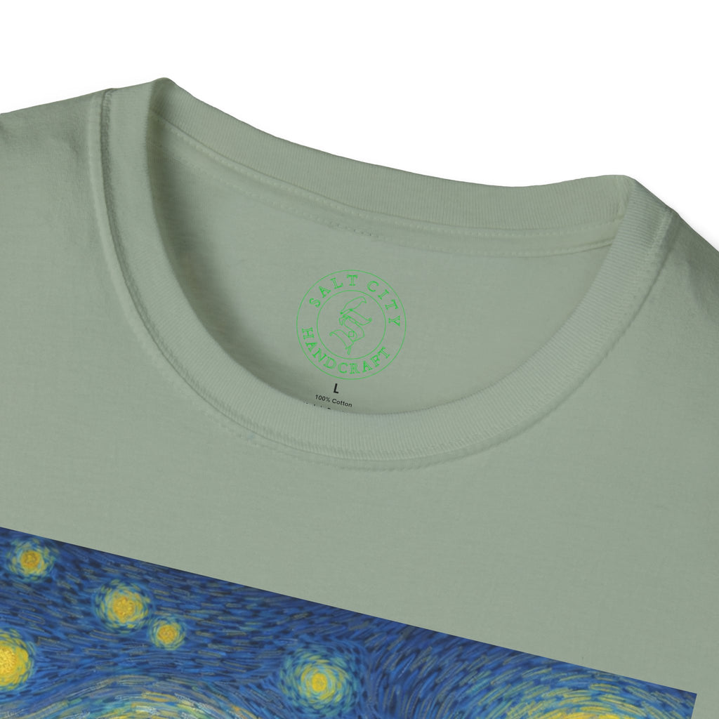 Classic Painting UFO | Starry Night | UFO Shirt