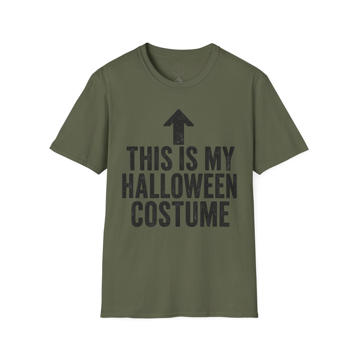 This Is My Halloween Costume T-Shirt — Funny Arrow Graphic Tee for Halloween