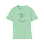 Tired Moms T-Shirt — 'Tired Moms' Graphic Tee for New & Busy Mothers