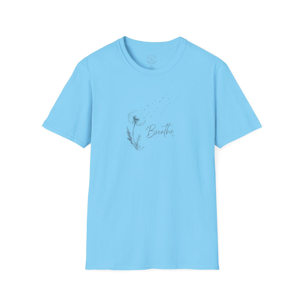 Breathe Dandelion T-Shirt — Minimal Relaxation Tee