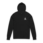 Golf Ball Birdie, With Scarf Hoodie Long Sleeve Tee | Golfing Design