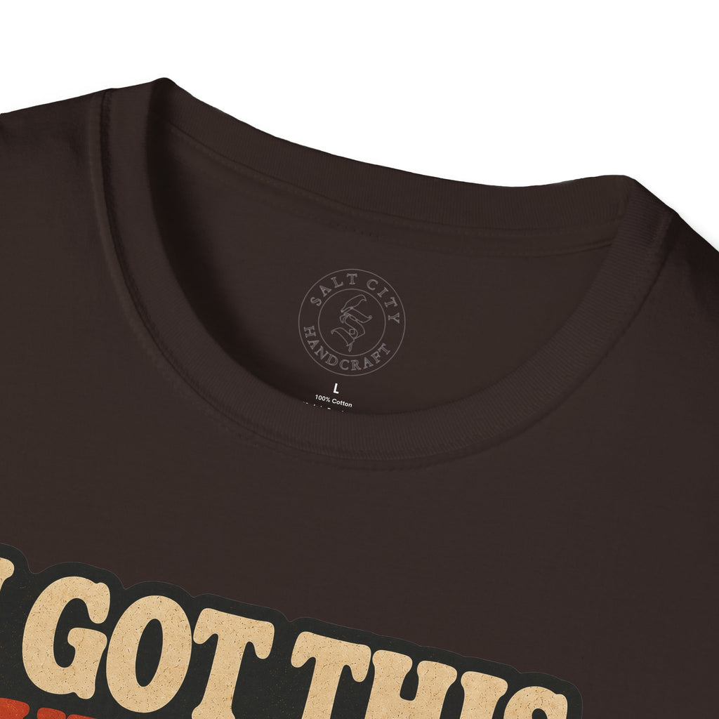 I Got This, I’ve Been to a Gym Before T-Shirt — Funny Retro Workout Tee for Gym-Goers