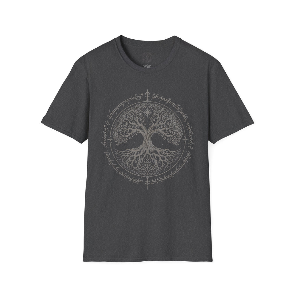 Tree of Life T-Shirt — Minimalist Mandala Design