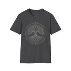 Tree of Life T-Shirt — Minimalist Mandala Design