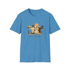 Unisex Girl and Dog T-Shirt — 'Trust the Journey' Dog & Girl Lakeside Sunset Tee