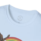 This Is Prolly My Awesomest T-Shirt — Funny Retro Rainbow Animal Graphic Tee