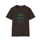 Can't, Sorry I'm Busy Golf T-Shirt — Funny Golf Shirt
