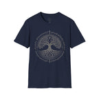 Tree of Life T-Shirt — Minimalist Mandala Design