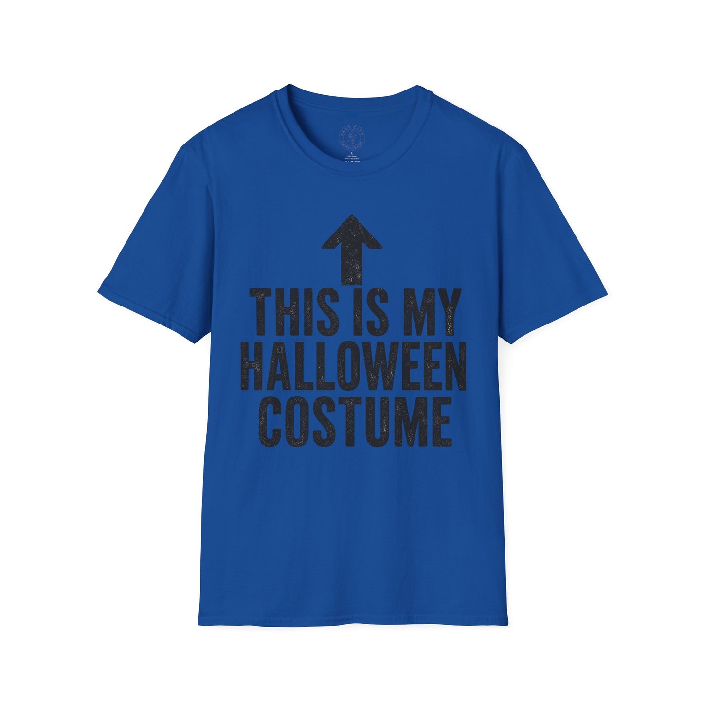 This Is My Halloween Costume T-Shirt — Funny Arrow Graphic Tee for Halloween