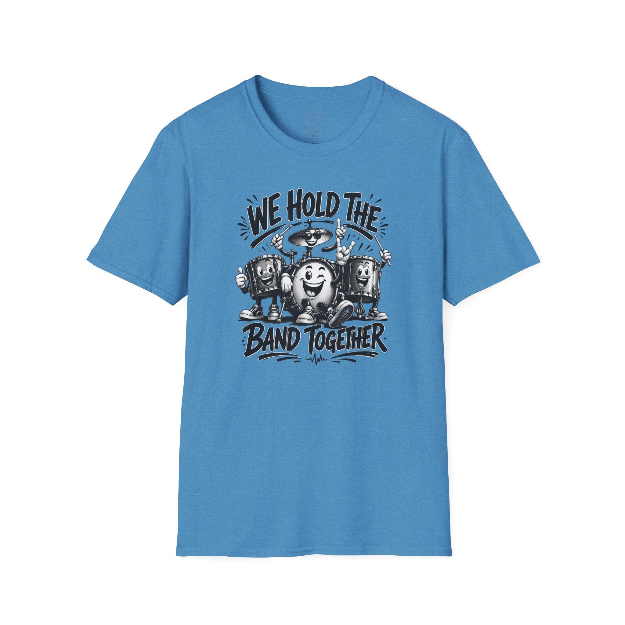 We Hold The Band Together T-Shirt — Vintage Music Cartoon Tee
