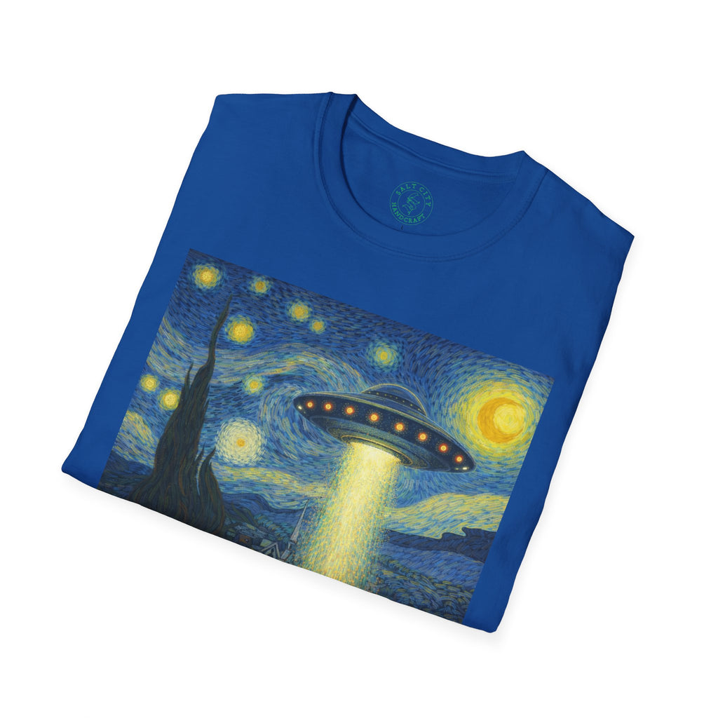 Classic Painting UFO | Starry Night | UFO Shirt