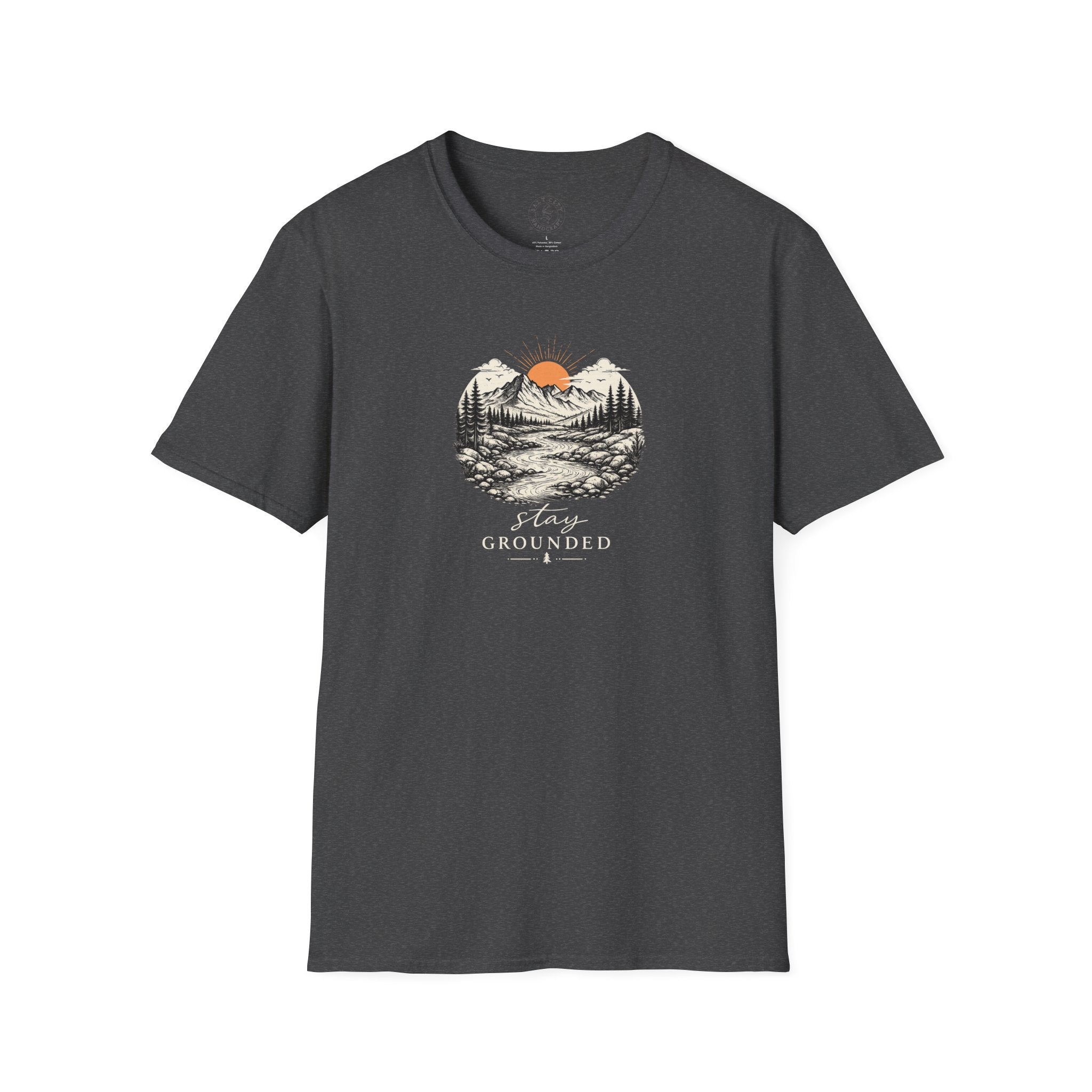 Unisex Softstyle "Stay Grounded" T-Shirt | Nature Tee