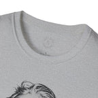 Stay Caffeinated T-Shirt — Funny Coffee Tee with Einstein Sketch