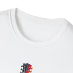 Acoustic Guitar Paint T-Shirt | Acoustic Guitar Shirt
