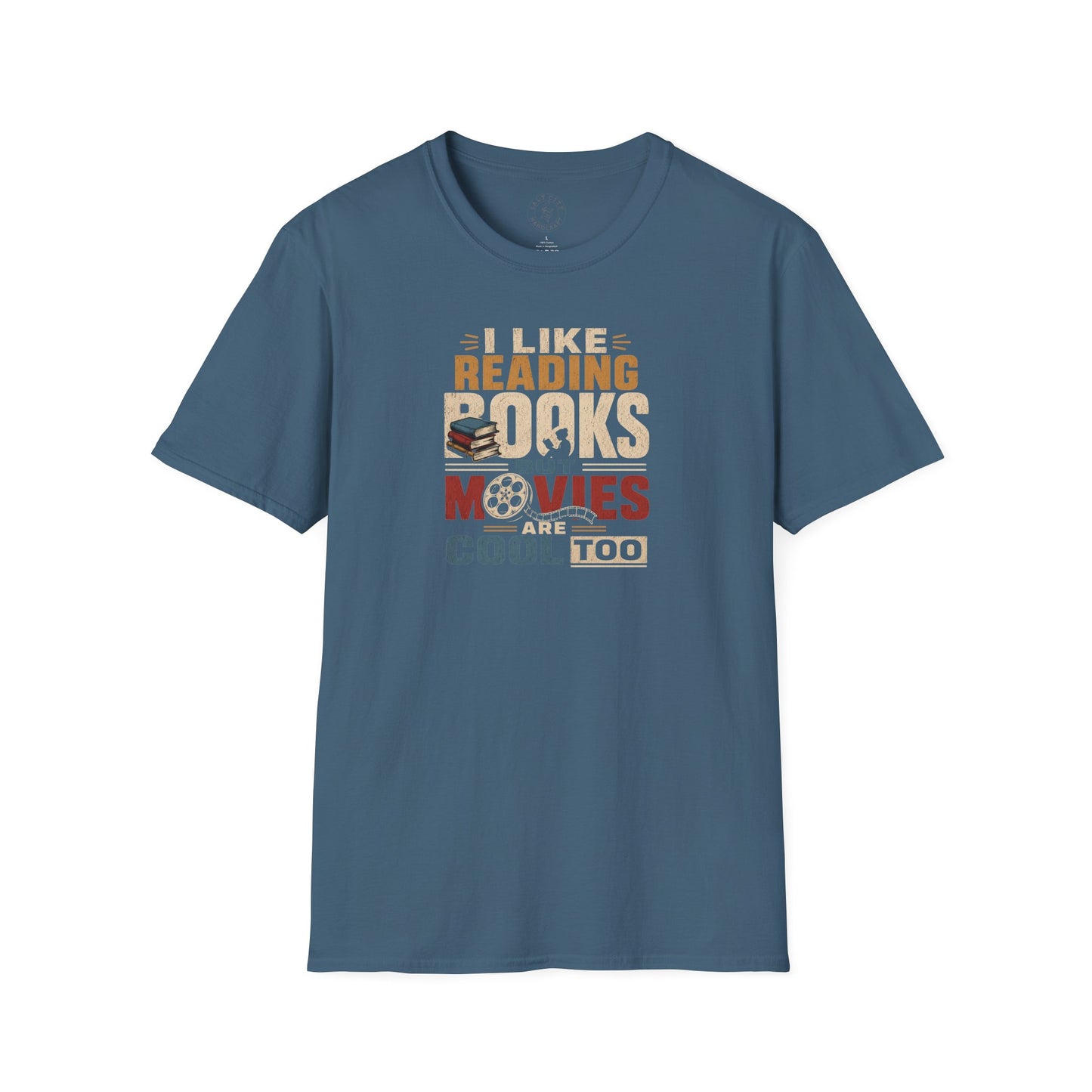Books Unisex Softstyle T-Shirt | Funny Books And Movies Tee
