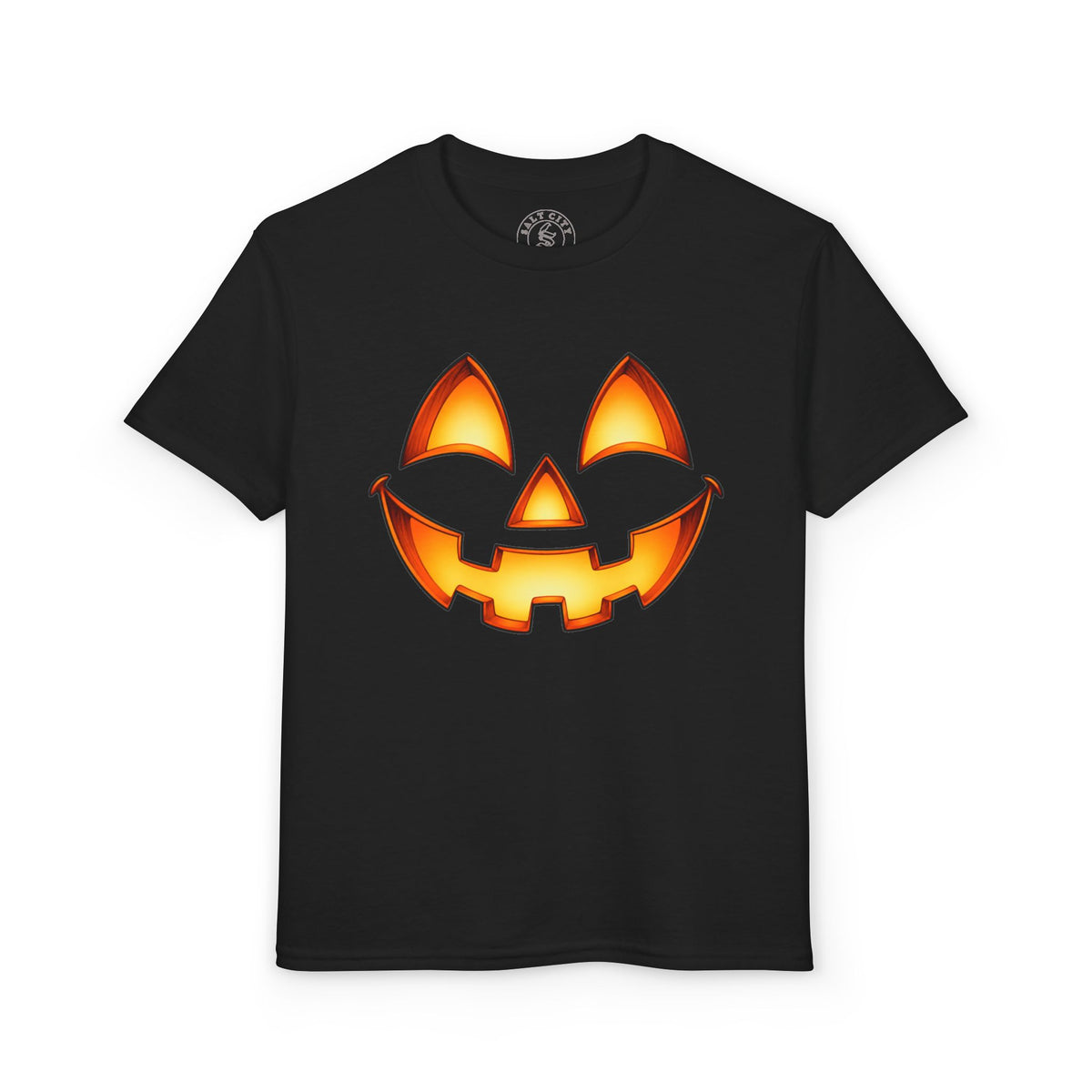 Kids Halloween Pumpkin Jack-o'-Lantern T-Shirt