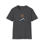 Backcountry Skier T-Shirt | Nature Minimalist Outdoor | Sunset Skier