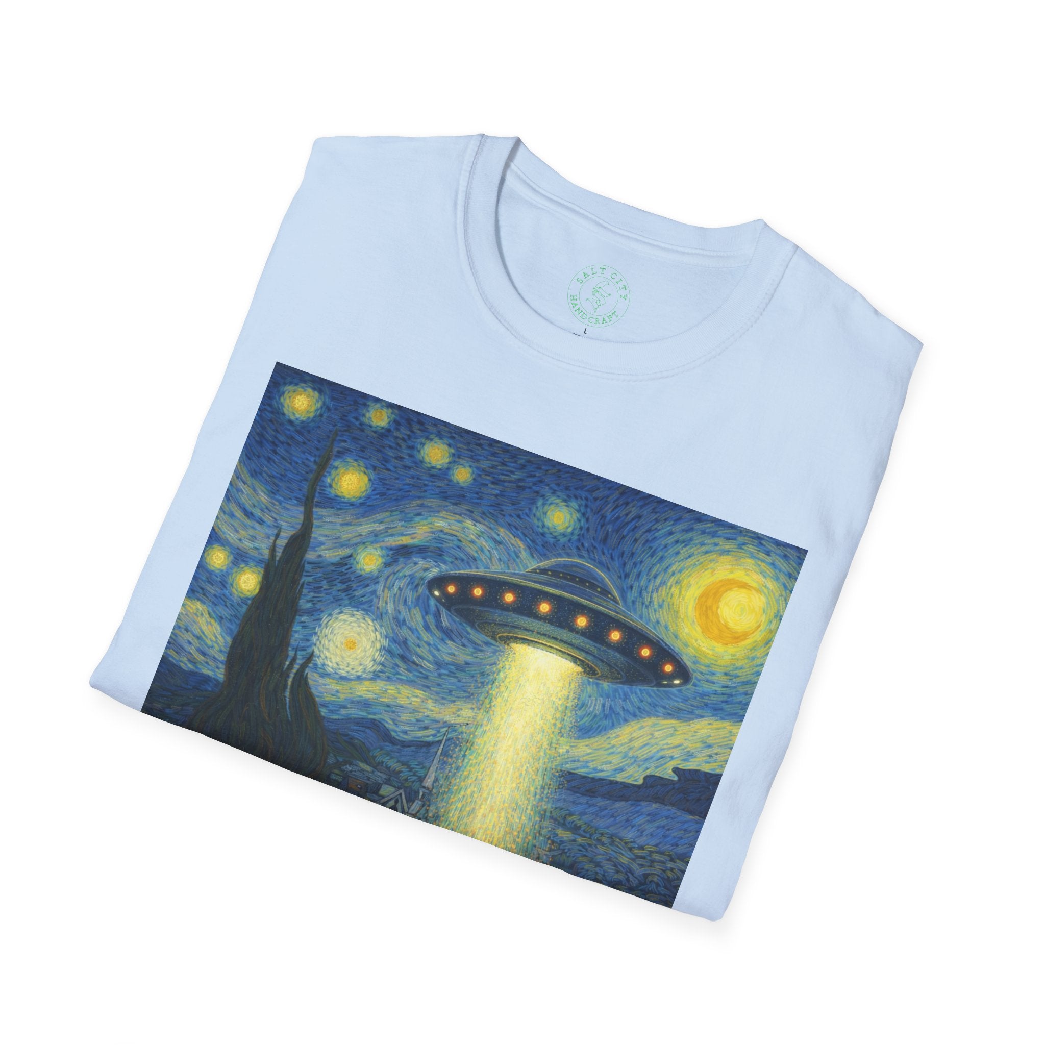 Classic Painting UFO | Starry Night | UFO Shirt