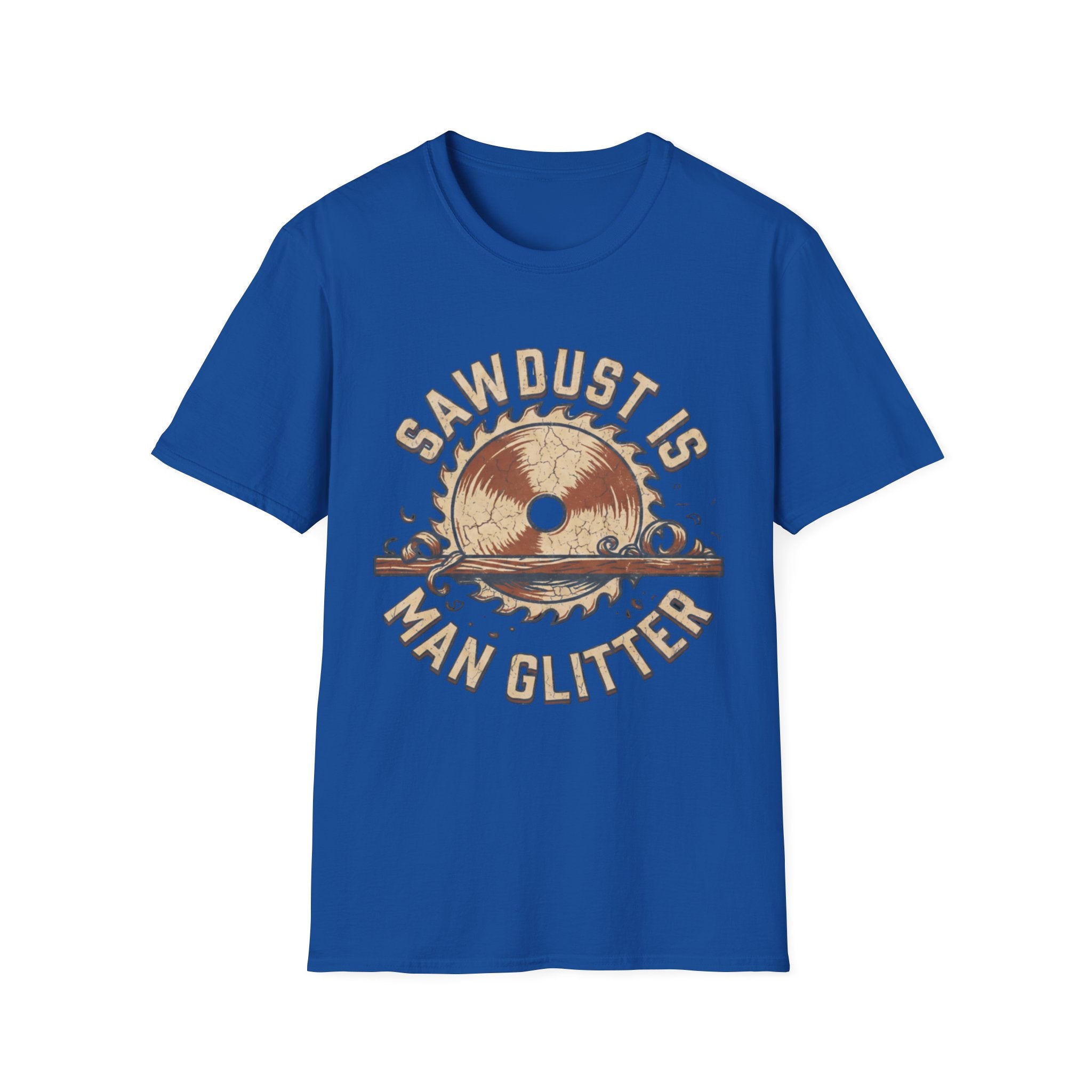 Sawdust Is Man Glitter T-Shirt | Woodworking Shirt | Sawdust T-Shirt