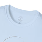 Fly Fishing T-Shirt — Minimal Fly & Rod Illustration