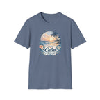 Calm Paradise Sunset T-Shirt — Tropical Beach Graphic Tee