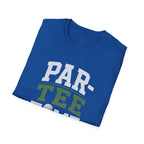 Par-Tee Time Golf T-Shirt — Funny Golf Shirt with Tee & Ball Design