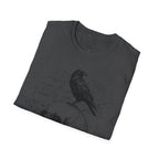 Raven Skull Graphic Tee | Skull T-Shirt | Raven Tee