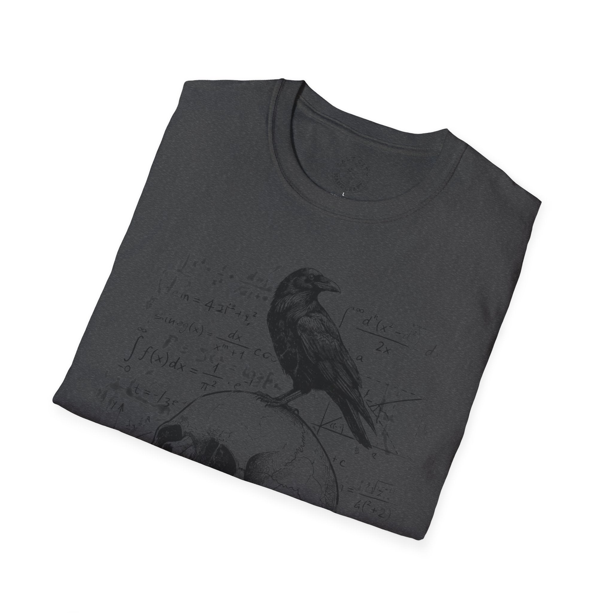 Raven Skull Graphic Tee | Skull T-Shirt | Raven Tee