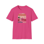 Books Unisex Softstyle T-Shirt | Funny Books And Movies Tee