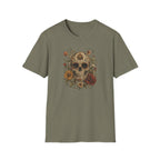 Floral Skull T-Shirt - Day of the Dead Skull Tee