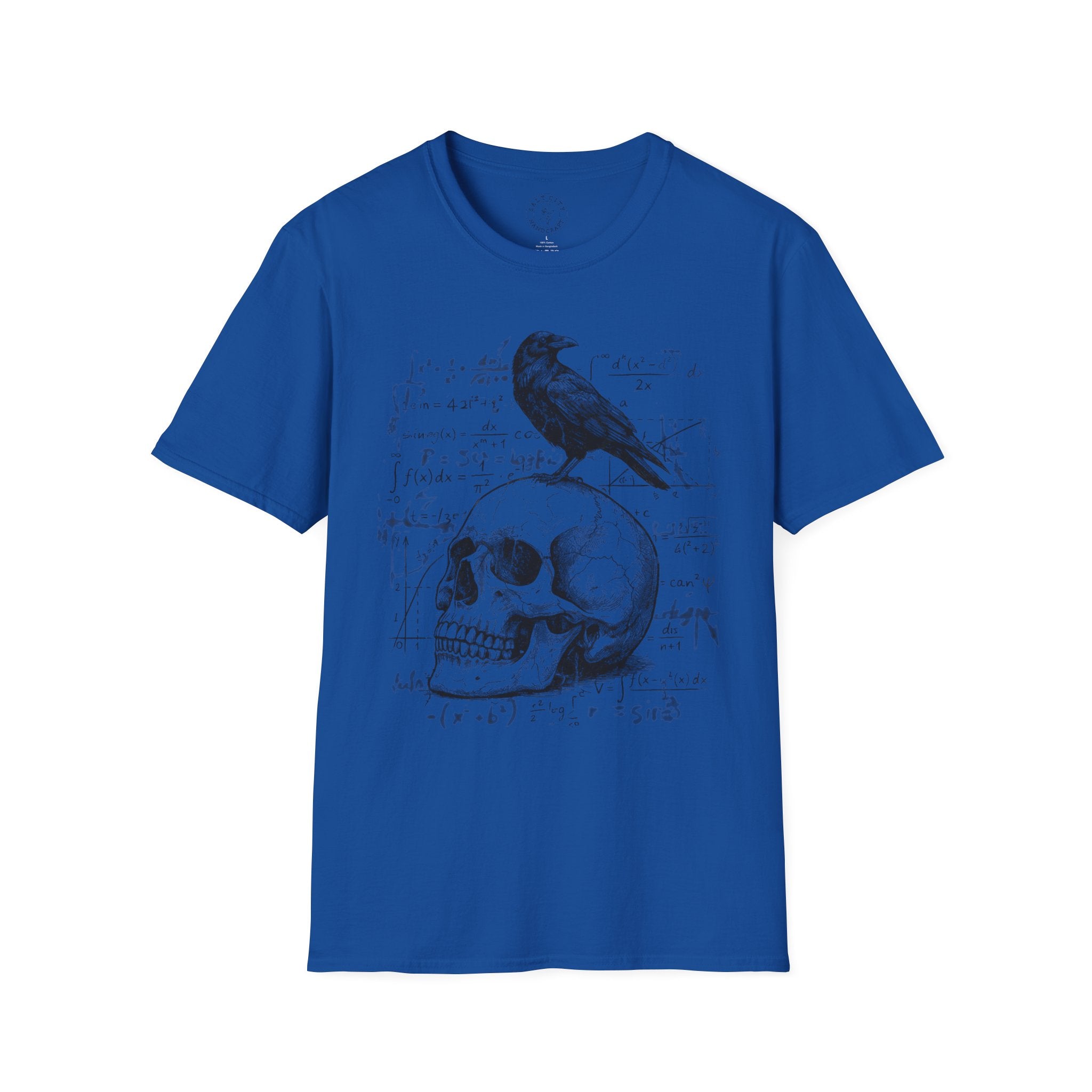 Raven Skull Graphic Tee | Skull T-Shirt | Raven Tee