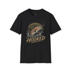 Fishing T-Shirt — 'Hooked' Rainbow Trout Graphic Tee
