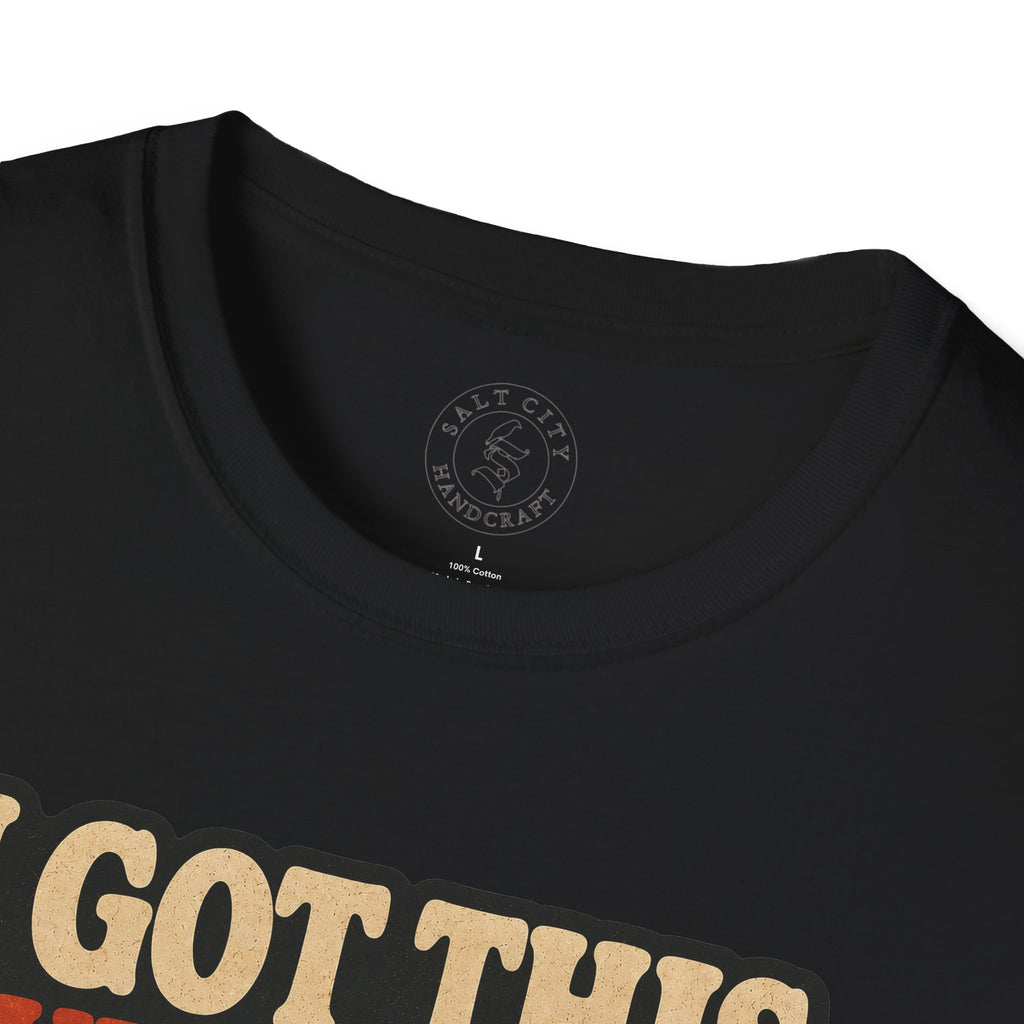 I Got This, I’ve Been to a Gym Before T-Shirt — Funny Retro Workout Tee for Gym-Goers