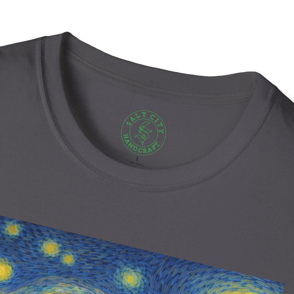 Classic Painting UFO | Starry Night | UFO Shirt