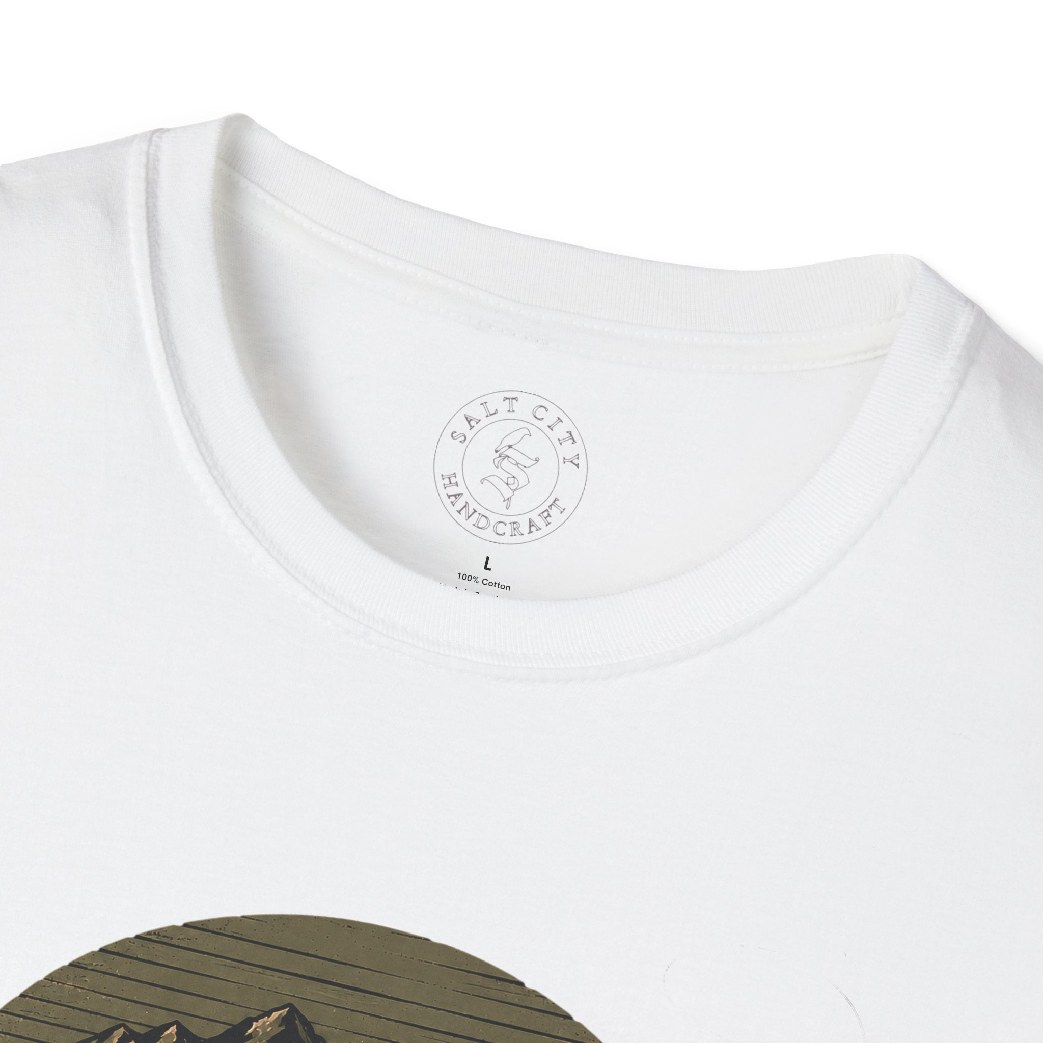 Fishing T-Shirt — 'Hooked' Rainbow Trout Graphic Tee