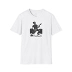 Rock and Roll Skeleton Tee | Unisex Softstyle Metal T-Shirt
