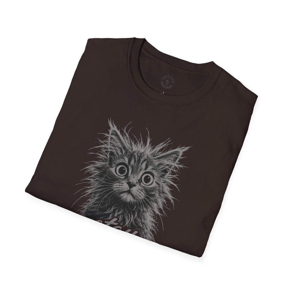 Stay Caffeinated Cat T-Shirt | Cat Tee