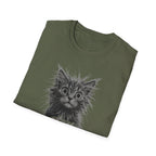 Stay Caffeinated Cat T-Shirt | Cat Tee