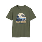 Bare Bones Fishing T-Shirt | Retro Angler Graphic Tee | Fishing Tee