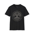Tree of Life T-Shirt — Minimalist Mandala Design