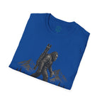 Backcountry Sasquatch T-Shirt — Mountain Skiing Bigfoot Outdoor Tee