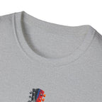 Acoustic Guitar Paint T-Shirt | Acoustic Guitar Shirt