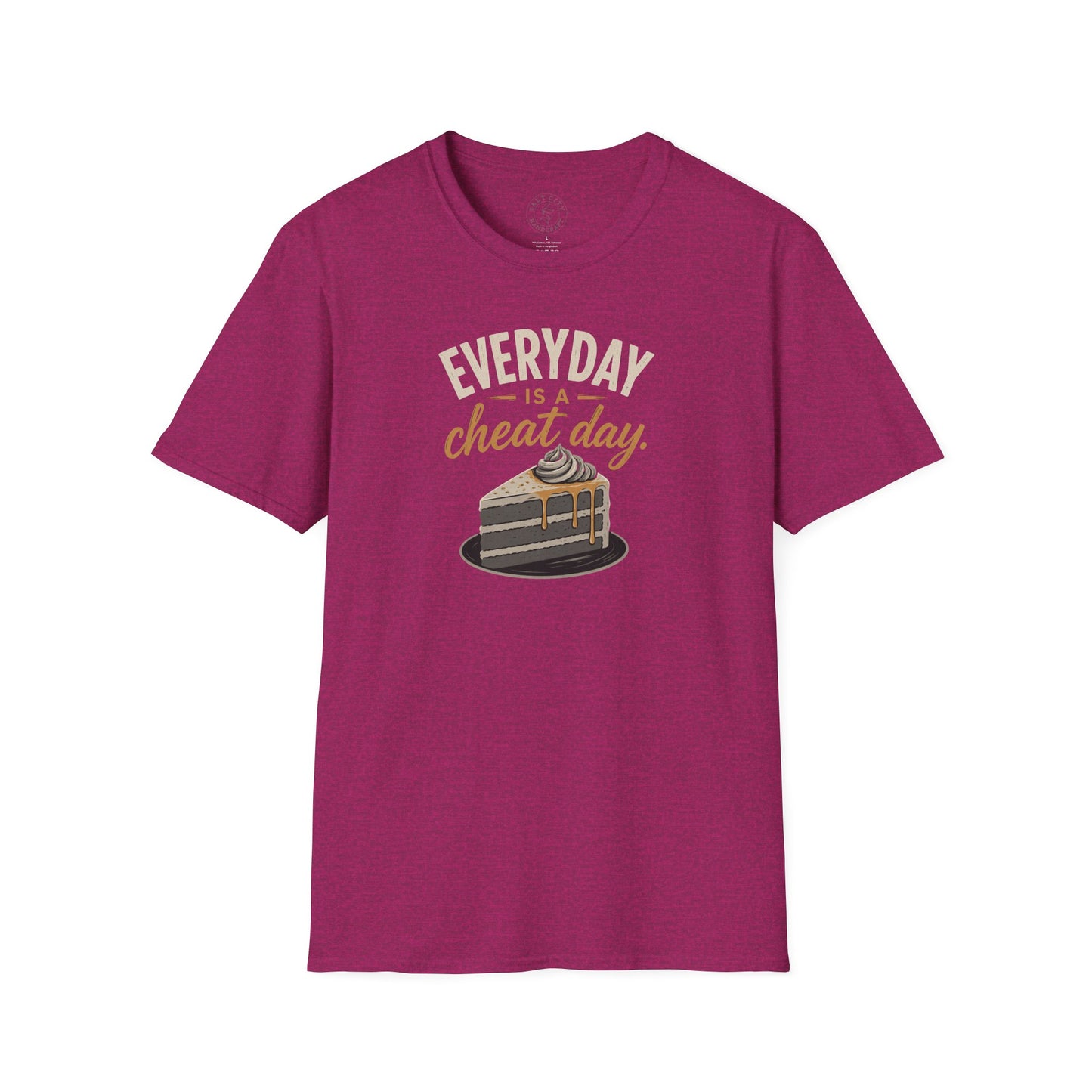 Everyday Is a Cheat Day T-Shirt — Funny Cake Dessert Lover Tee