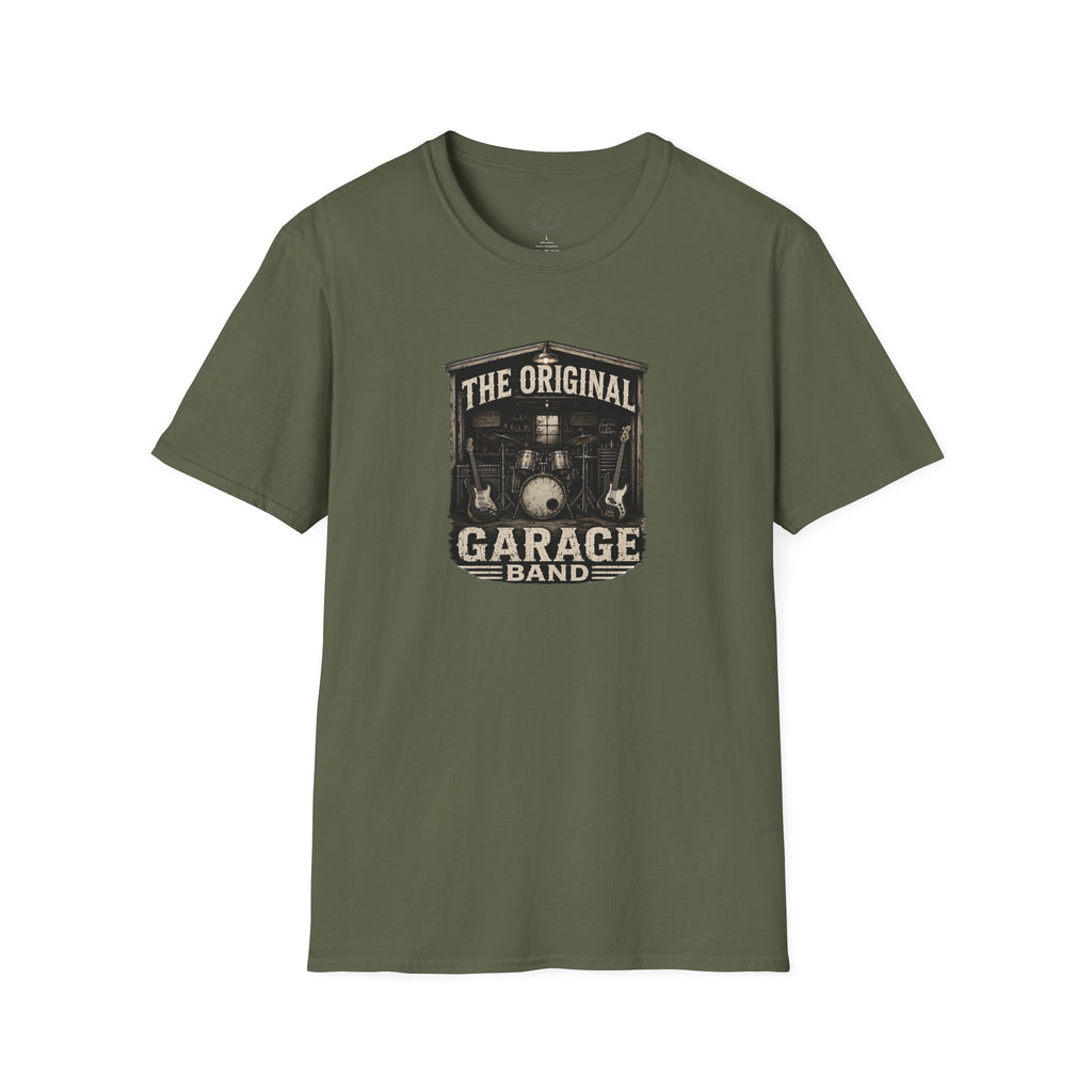 Garage Band T-Shirt — "The Original Garage" Retro Music Tee