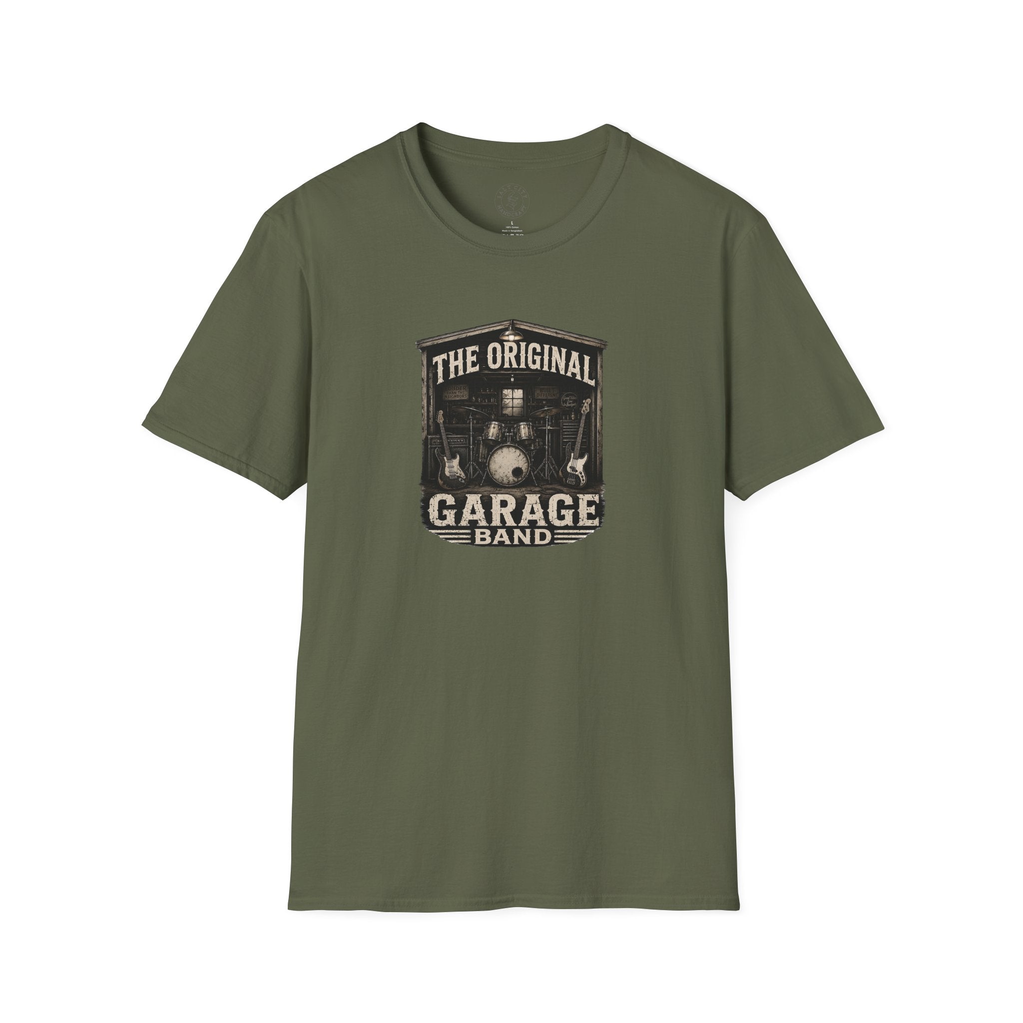 Garage Band T-Shirt — "The Original Garage" Retro Music Tee