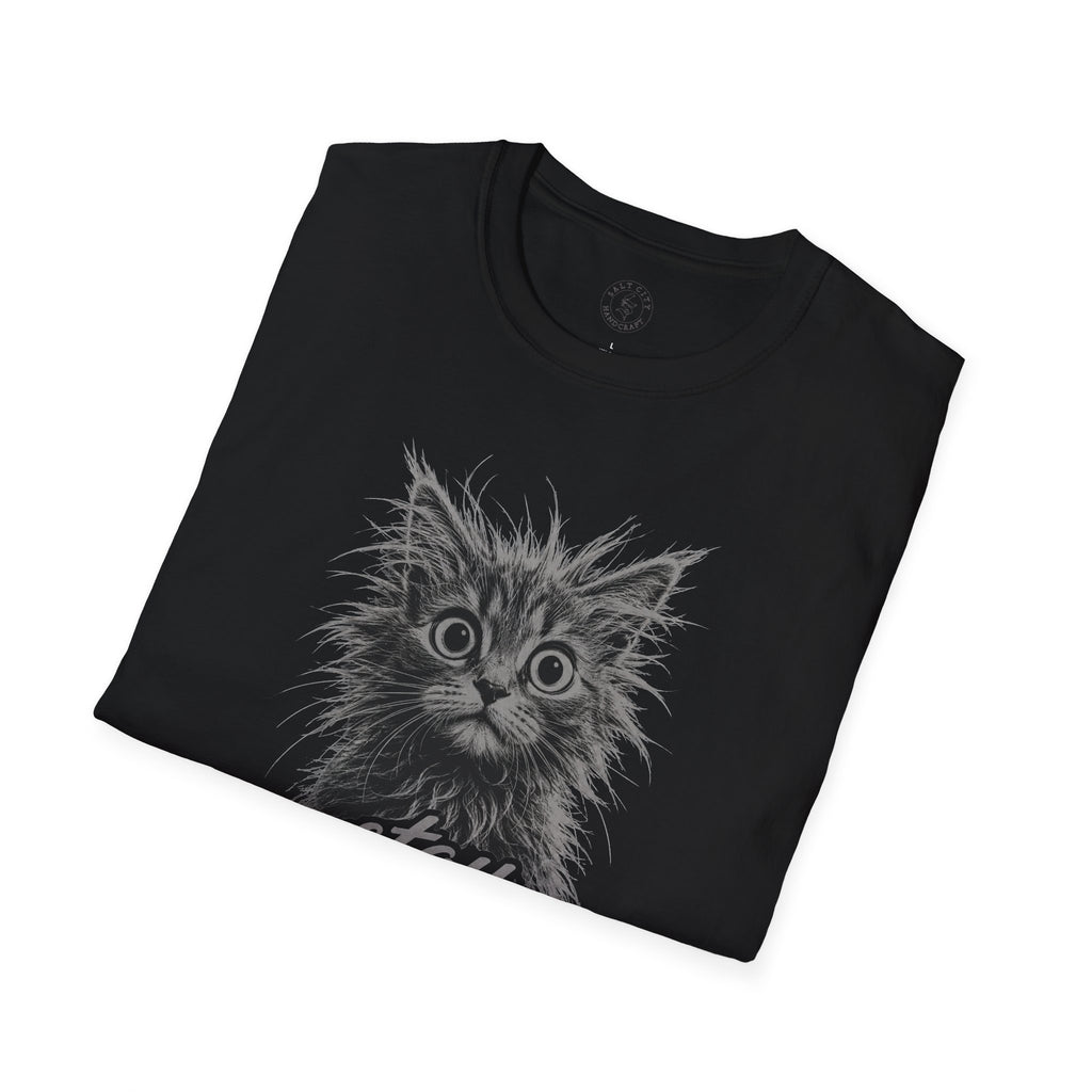 Stay Caffeinated Cat T-Shirt | Cat Tee